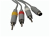 AV-S Video Kabel til Nintendo Wii